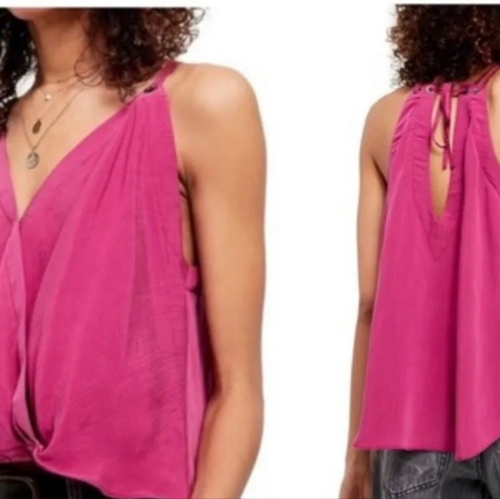 Free People Açaí All Mine Tank Size XS